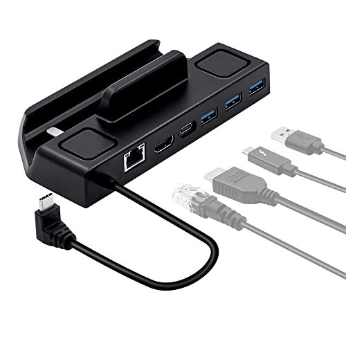 Mcbazel 6 in 1 Steam Deck Dock Station - Zwart