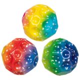 Rainbow Super High Bounce Ball. 6.5 cm. | 12 pieces