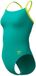 Speedo Fl Solid Flyback 2.0 Maillot de bain vert UK 34 Femme