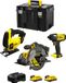STANLEY FatMax V20 STANLEY FatMax Set SVK304 (SFMCS600 + SFMCS500 + SFMCF800 + 2 x 2,0 Ah accu's + oplader + TSTAK VI opbergbox)
