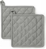 BYRKLUND Pannenlap Stay Cold - 2x 20x20 - 100% Katoen - Grijs