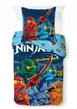 Lego Ninjago Dekbedovertrek 140 x 200 cm Wonders - Katoen - 70 x 90 cm