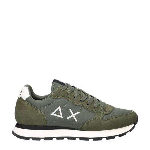 SUN68 Tom Solid sneakers donkergroen