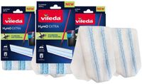 Vileda H2Pro Dweil Navulling H2Pro Flatmop - 3 x 1 Stuk - Voordeelverpakking