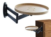 Merkloos Wandgemonteerde Tafel voor Flexibel Gebruik en Ruimtebesparing