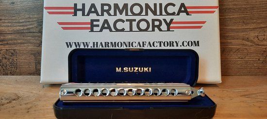 Suzuki Chromatix S-SCX-48-C chromatische mondharmonica C