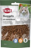 Trixie Kattensnack nuggets van geselecteerde ingrediënten 50 g, lekkere kattentraktaties met kippenborst