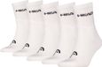 HEAD unisex 5P halfhoge sokken elements wit