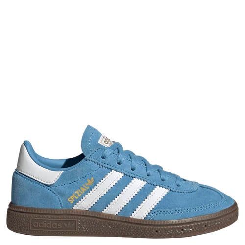 adidas Originals Handball Spezial suède sneakers lichtblauw/wit