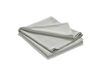Etol Design Stripe 180x260 cm Light Grey Coton Lavé Couvre-lit