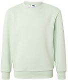Urban Classics Fluffy crewneck Sweater/trui kids - Kids 122/128 - Mintgroen