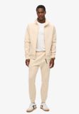 Superdry Tech trainingstop met losse pasvorm Heren L Tapioca Cream Beige