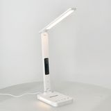 Q1 Lampe de bureau LED 7W, blanc, avec fonction de charge Qi
