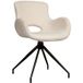 Tower Living Eetkamerstoel Campo - Teddy stof - Wit