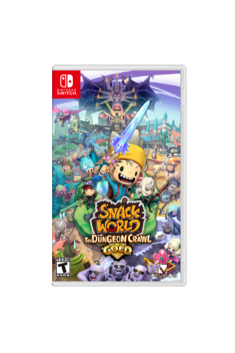 Nintendo SNACK WORLD: THE DUNGEON CRAWL — GOLD, Switch