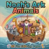 Noah's Ark Animals Coloring Book