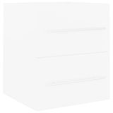 VidaXL Wastafelkast 41x38,5x48 cm bewerkt hout wit