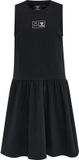 Hummel kinderjurk Hmlcaroline Dress 213689 Zwart Katoen
