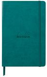 RHODIA 194129C Webplanner 2023 pauw, weekplanner, A5, 14,8 x 21 cm, verticaal agenda, 160 pagina's, 90 g/m, harde kaft, collectie Rhodiatime