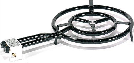 Vaello Paella Gasbrander - Ø 60 cm - Zwart