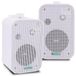 Pyle Waterdichte Speakers - Buitenluidsprekers - Weerbestendige Wand en Plafond Gemonteerde Luidsprekers - 200 Watt - Universele Montage - Wit