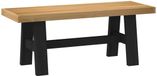 vidaXL Eetbank NOAIN 120 x 41 x 45 cm Massief grenenhout Naturel