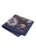 Boggi Milano Pochet beige / duifblauw / donkerbruin