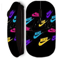 Nike Logo Zwarte Draadloze Muis Maniacase