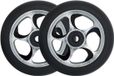Prey Roues de trottinette stunt - 110 mm x 30 mm - Sense - Noir/Rouge