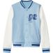 LUPILU veste universitaire enfant, veste universitaire enfant (Bleu clair, 110/116)