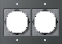 Gira TX44 Afdekraam Schakelmateriaal - 021267 - E2E7B - Antraciet