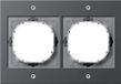 Gira TX44 Afdekraam Schakelmateriaal - 021267 - E2E7B - Antraciet