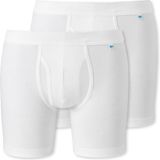 Schiesser Heren cyclist shorts 2 pack Long Life Cotton