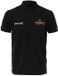 Spalding AS Monaco Polo Black Edition L Katoen Unisex Zwart