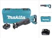 Makita DJR 186 F1K Accu Reciprozaag 18 V + 1x accu 3.0 Ah + koffer - zonder lader