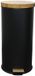 Kitchenmove Rubbish Bin Kitchen Move Black Matte back 30 L