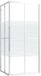 vidaXL Douchecabine ESG 90x70x180 cm Transparant
