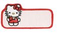 HKM 10231423 patches, stof, wit, 87 mm
