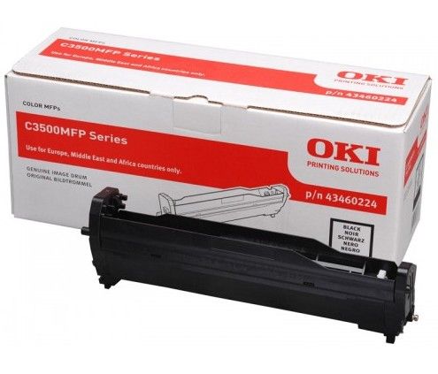 Oki Black Image Drum 43460224 for C3520/C3530 MFPs