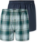 Schiesser 2Pack Boxershorts Geweven