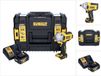 DeWalt DCF 892 M1T accu-slagmoersleutel 18 V 813 Nm 1/2" borstelloos + 1x oplaadbare accu 4.0 Ah + lader + TSTAK