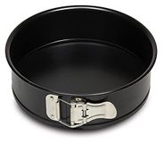 Guardini Gardenia taartvorm om te openen, 1 bodem 18 cm, staal met anti-aanbaklaag, zwart