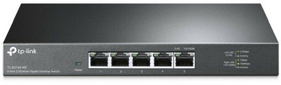 TP-Link TL-SG105-M2 - 5-poorts 2.5G Unmanaged Switch - Zwart