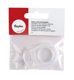 Rayher Silicone fopspeen adapter, SB-Btl. 2 stuks, natuur, normaal