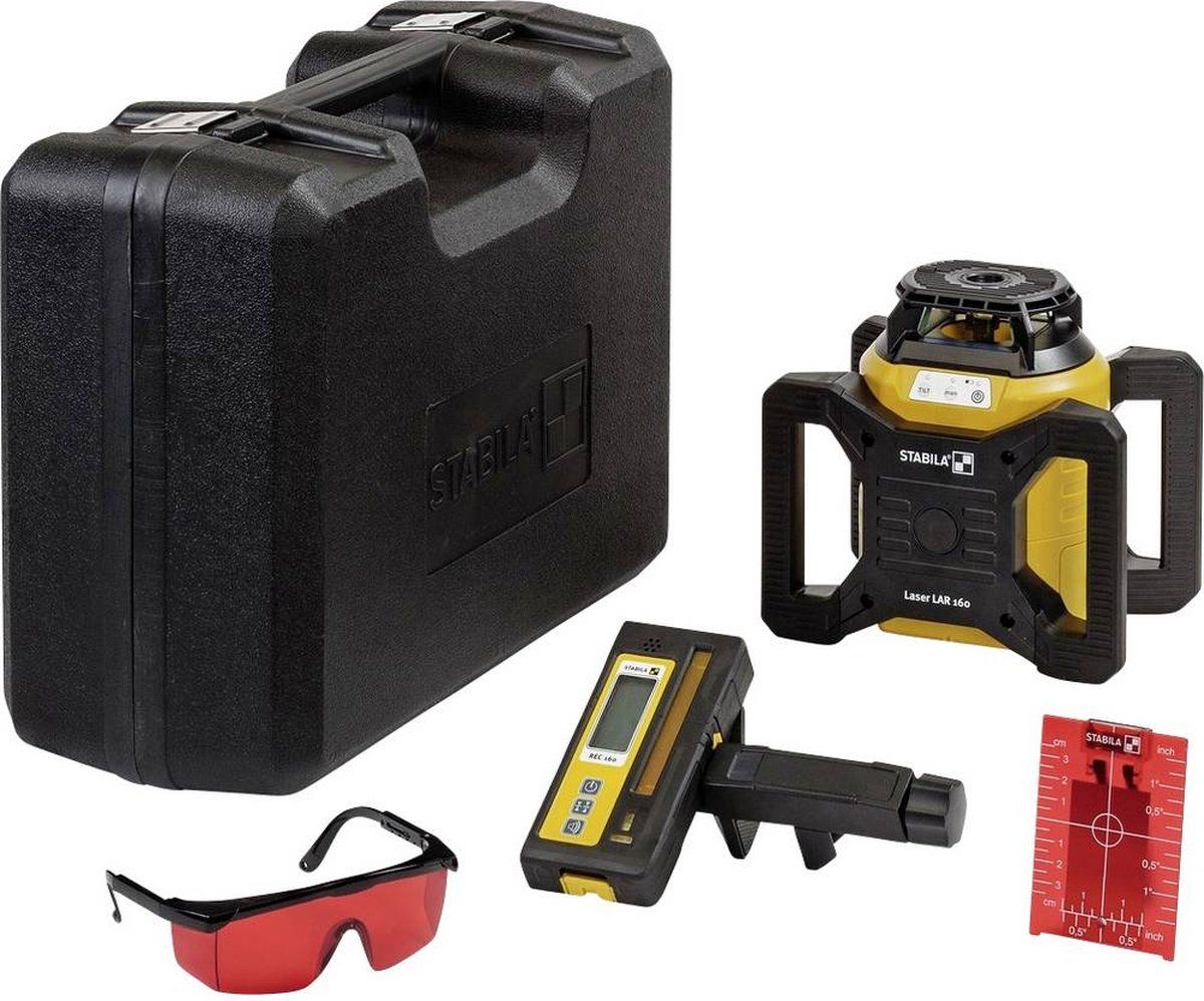 STABILA LAR 160 roterende laser, 5-delige set
