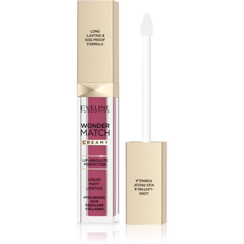 Eveline Cosmetics EVELINE WONDER MATCH MATOWA POMADKA W PŁYNIE 10 6,8ML