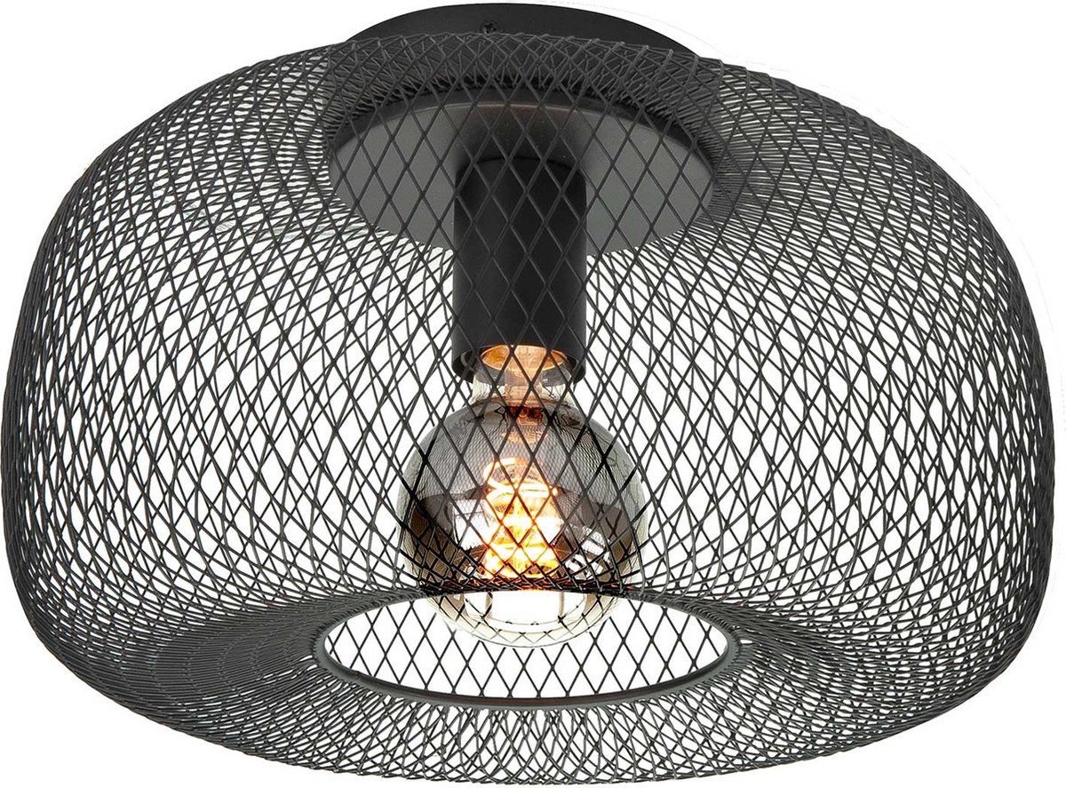 Highlight - Plafondlamp Honey Ø 32 cm zwart