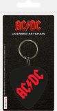 Pyramid International AC/DC Rubber sleutelhanger plectrum vorm