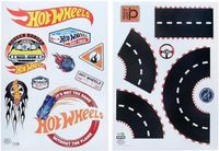 Hot Wheels Gepersonaliseerde Muurstickers Officieel Gelicentieerd Paladonna Kinderkamer Muurstickers Herbruikbaar Speelgoed Auto Speelkamer Wanddecoratie