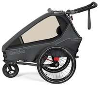 Qeridoo ® Kinderfietskar Kidgoo2 Steel Grey Collectie 2023